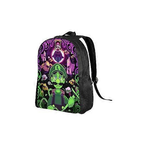 Rucsac Venom, material 600D Oxford rezistent la apa cu print frontal 3D, compartiment pentru laptop 15 inch, multicolor