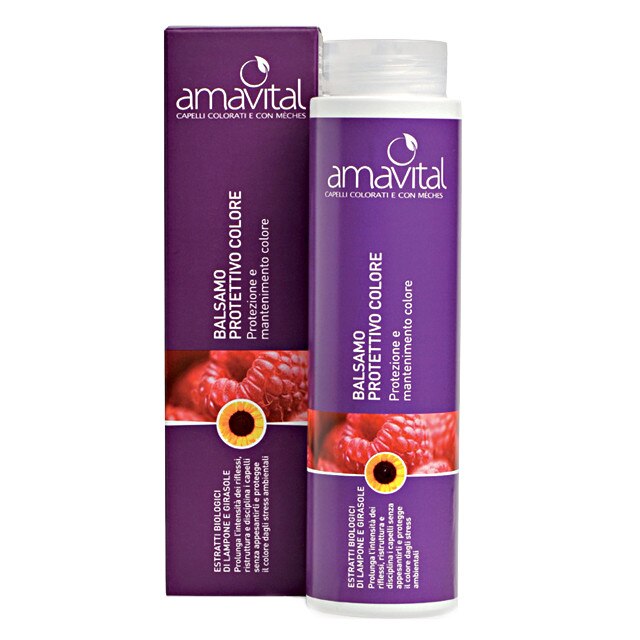 Balsam protector pentru par vopsit, Amavital, 250ml
