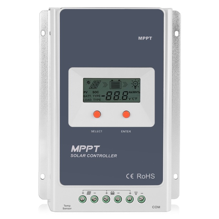 Соларен контролер EPEVER, модел MPPT 30A MPPT, 12V 24V, TRACER3210AN