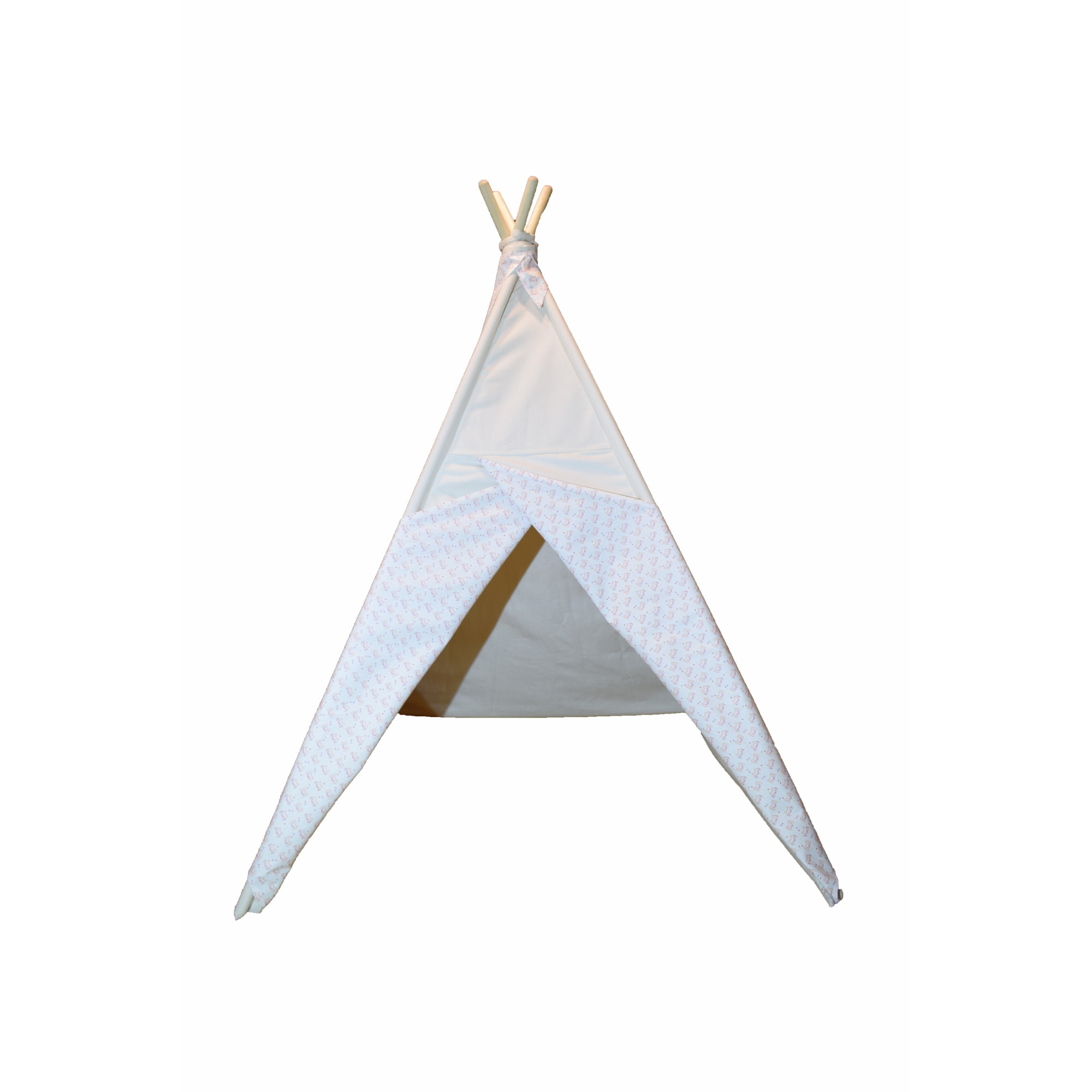 Cort de joaca pentru copii, Pussy Cat, culoare crem, 170cm x 100cm