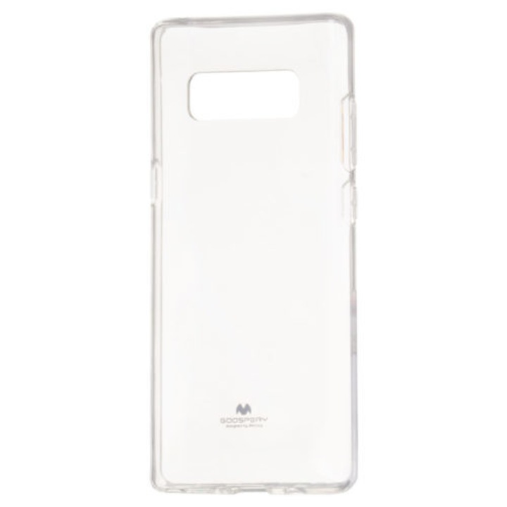 Husa Silicon Jelly Mercury Goospery Samsung Galaxy Note 8, Transparent