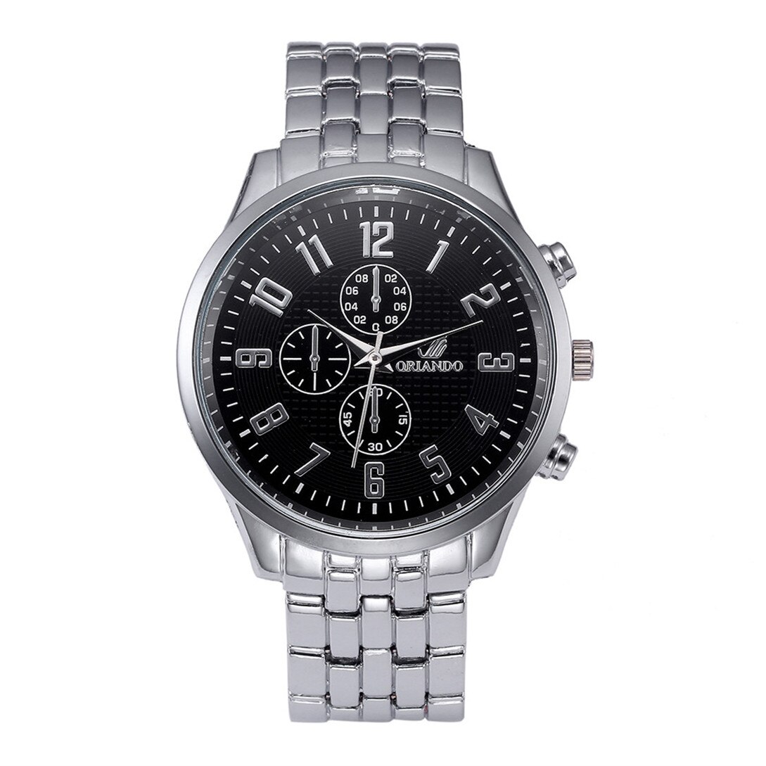 Ceas Barbatesc Orlando CS177, stil Fashion & Casual, bratara metalica