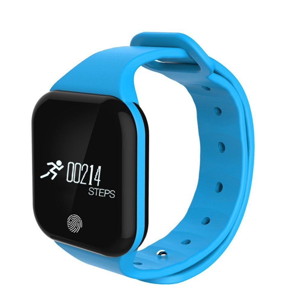 Bratara fitness TechONE™ X5S GetFit 2.0, puls, BT 4.0, OLED 1.26 inch, notificari, temperatura, altitudine, barometru, albastru