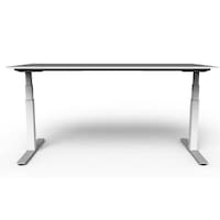 Birou reglabil electric pe inaltime, 2 motoare, model 701-TL4 Alb, Blat 160 x 80cm- alb, inaltime reglabila 65-130 cm- 2 motoare