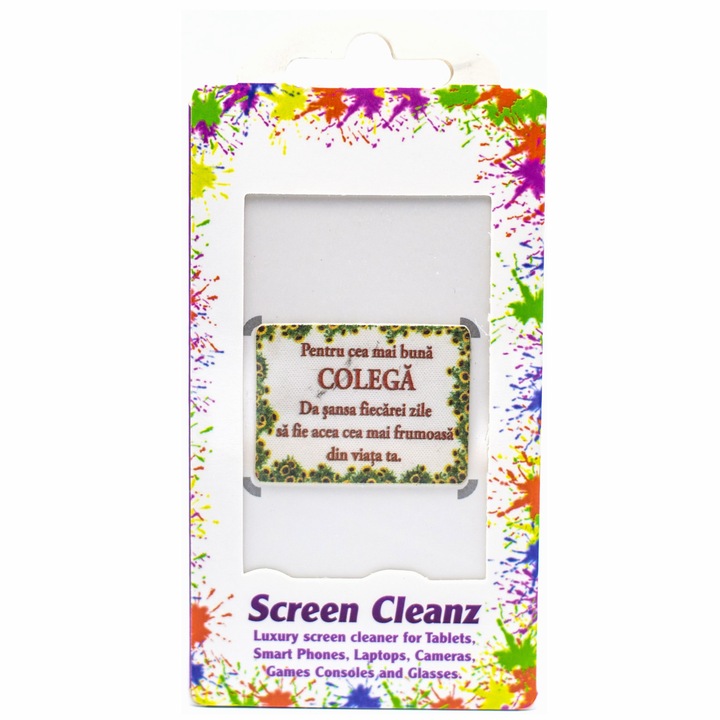 Stergator ecran touch Screen Cleanz - Pentru cea mai buna COLEGA