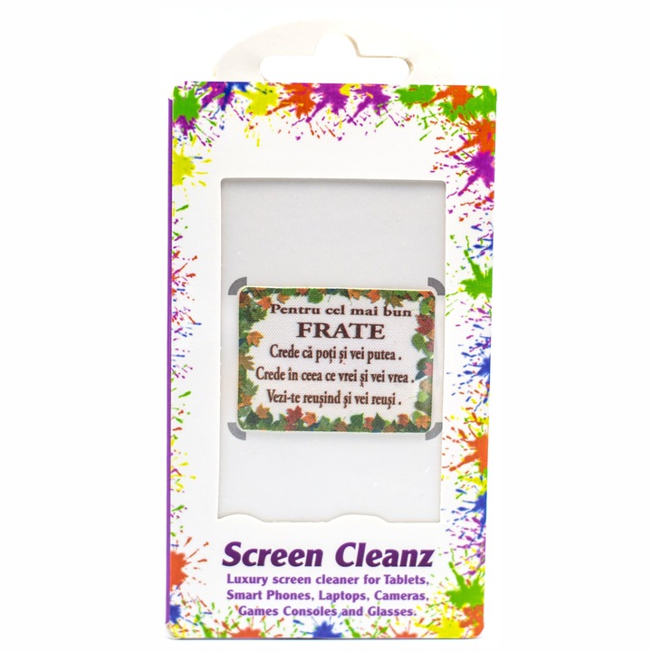 Stergator ecran touch Screen Cleanz - Pentru cel mai bun FRATE
