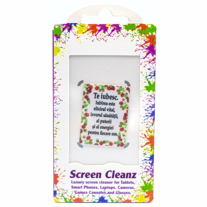 Stergator ecran touch Screen Cleanz - Te iubesc