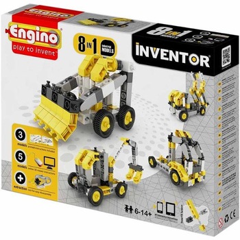 Joc Engino de Constructie Creativ Inventor 8 Modele Utilaje Industriale Joc Engino de Constructie Creativ Inventor 8 Modele Utilaje Industriale