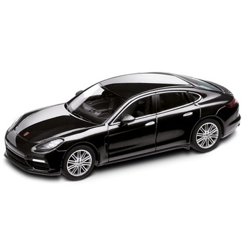 Macheta Auto Porsche Panamera Turbo G2, 1:43, Gri Inchis Macheta Auto Porsche Panamera Turbo G2, 1:43, Gri Inchis