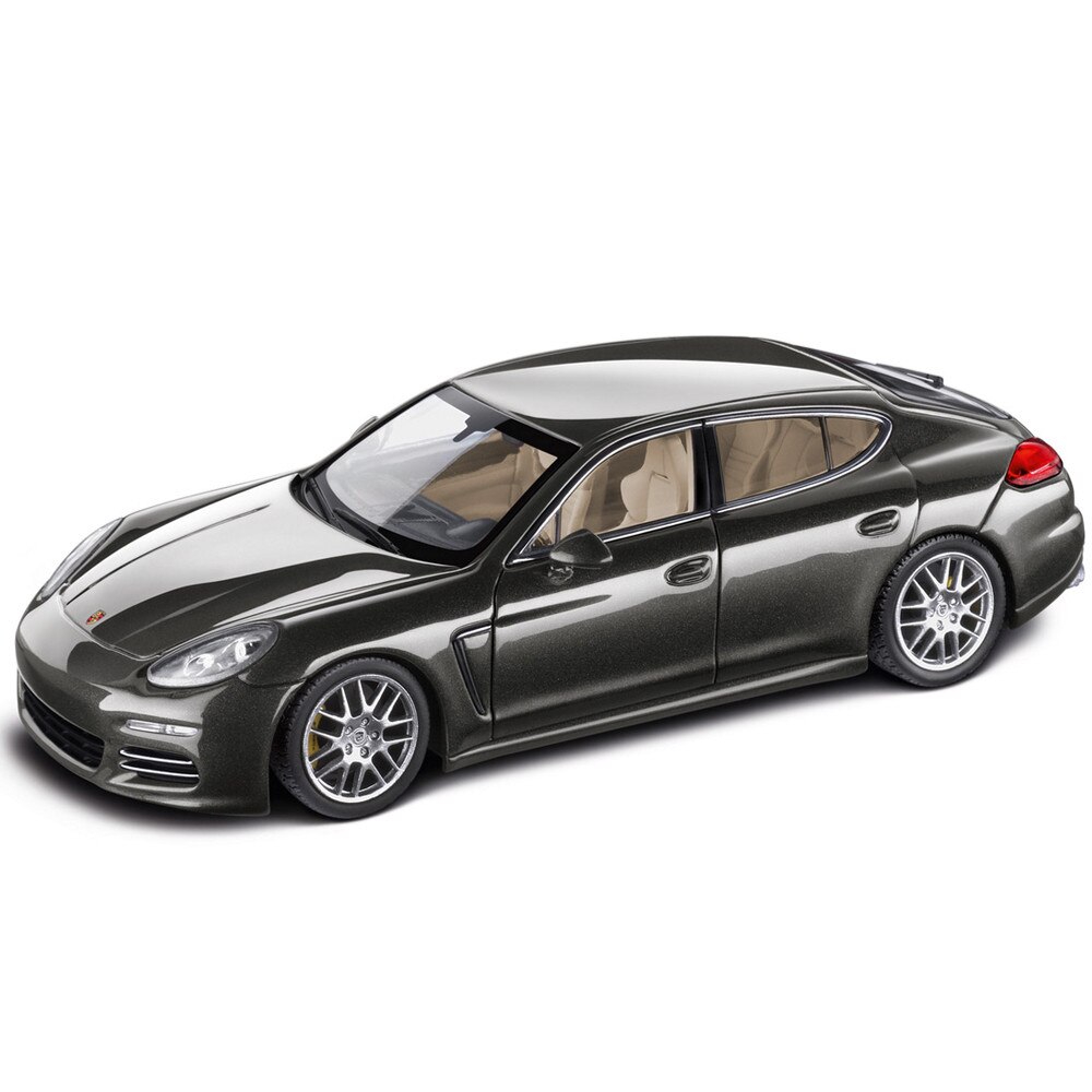 Macheta Auto Porsche Panamera 4S, 1:43, Gri Metalizat