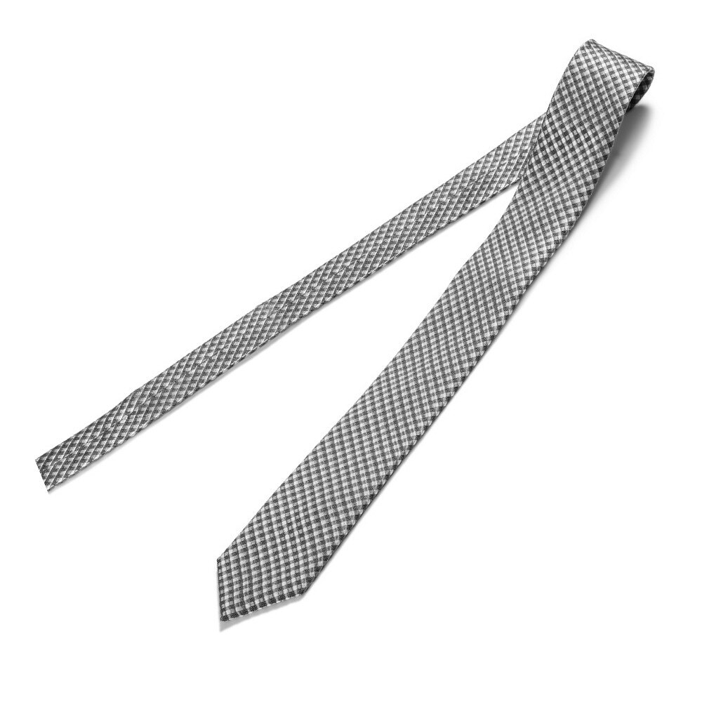 Cravata Clasica 150 cm Matase Skoda, Gri