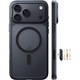 Carcasa magnetica Torras Guardian-Mag X00RP43B18023, compatibila MagSafe, protectie 360° cu colturi X-Shock si absorbtie socuri, butoane interschimbabile, negru, pentru iPhone 18 Pro