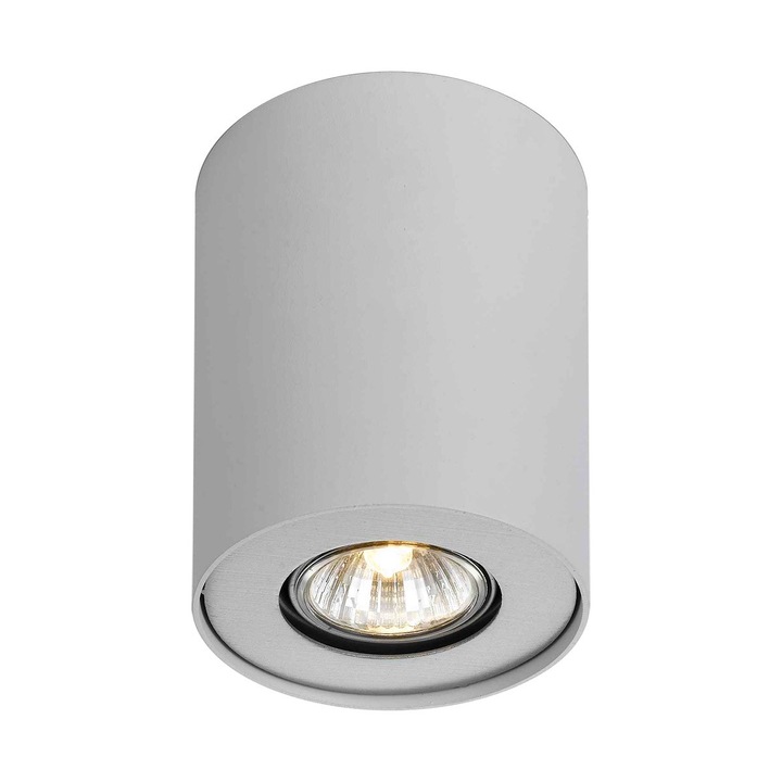 Spot Italux Noma CL-110GU10-WH, IP20, 50W, 240V, GU10, Alb