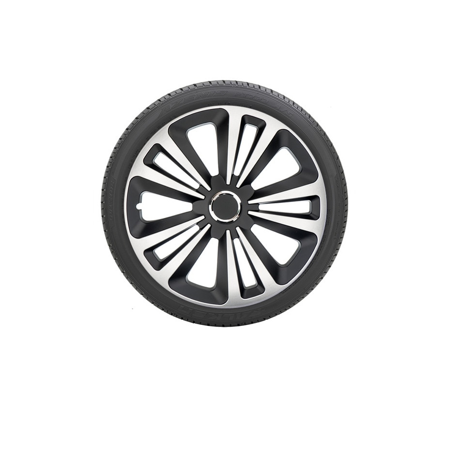 Set 4 Capace roti IDL -15 inch - Capace roti Grafit Terra II , material rezistent la viteze mari + odorizant auto cadou