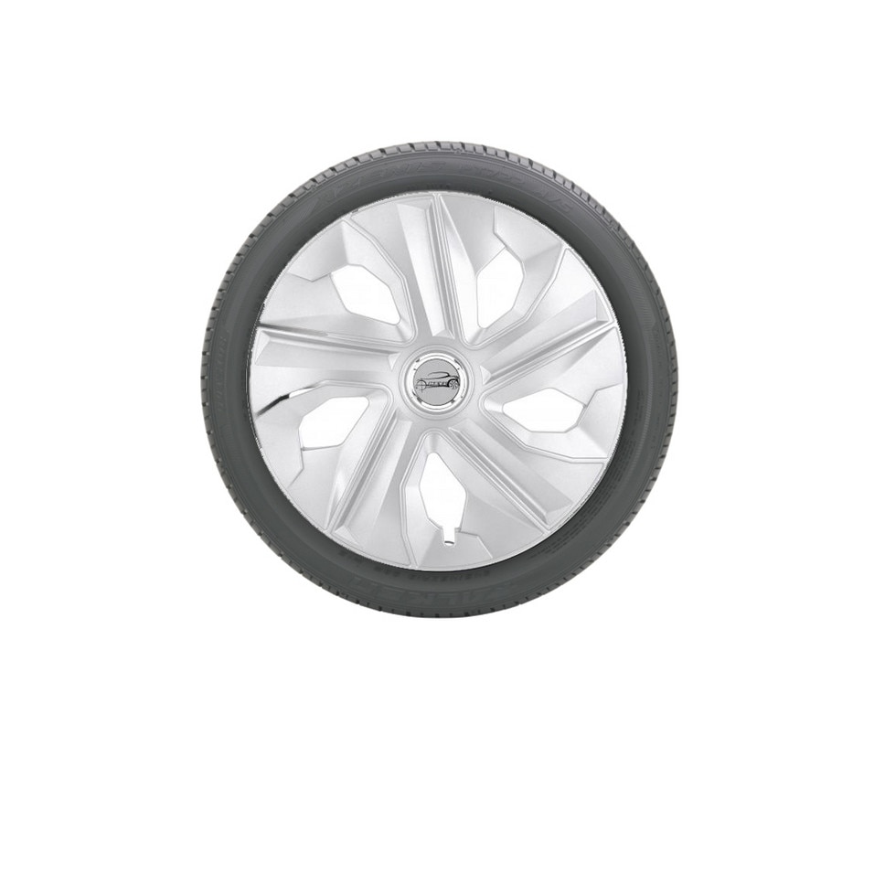 Set 4 Capace roti IDL -15 inch - Capace roti Ring Luna cu inel cromat , material rezistent la viteze mari