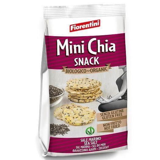 Chipsuri eco cu chia fara gluten Mini Snack 50 g Fiorentini