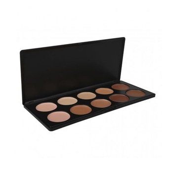 Paleta conturare ten P10, 10 culori Paleta conturare ten P10, 10 culori