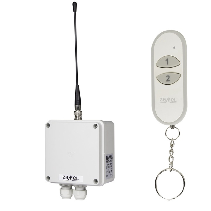 Comutator smart home cu un singur canal RWS-211J / N, Zamel, pentru aparate electrice