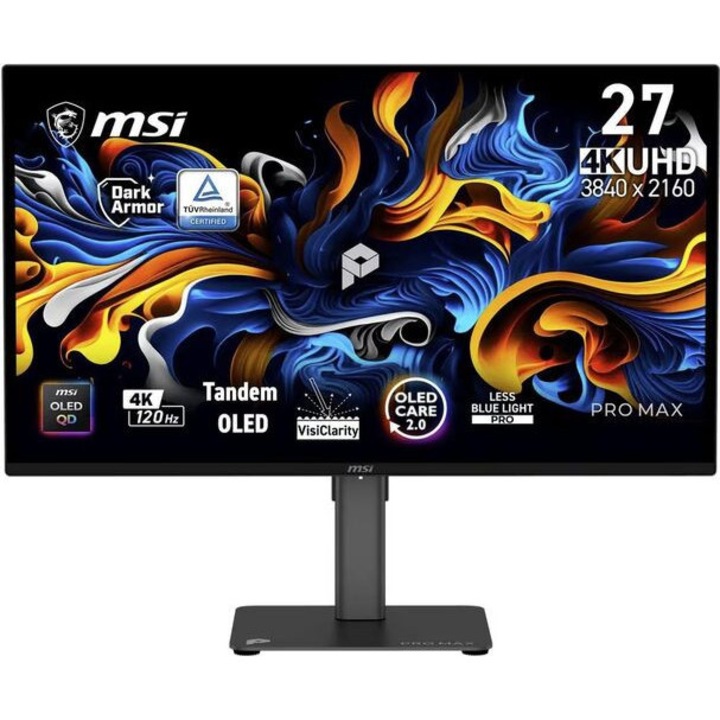 Monitor Sony Inzone M10S 26.5" OLED 2560x1440px 480Hz, negru