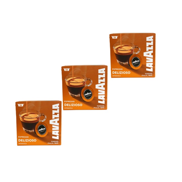 Set 3 x Capsule Lavazza A Modo Mio Delizioso