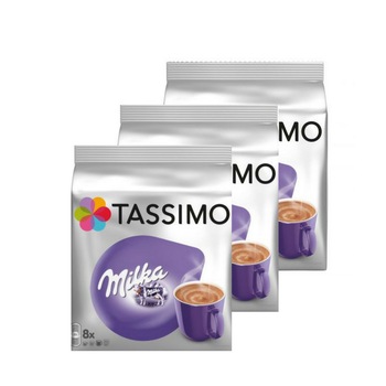 Set 3 x Capsule Jacobs Tassimo Milka, Ciocolata calda, 720 g Set 3 x Capsule Jacobs Tassimo Milka, Ciocolata calda, 720 g