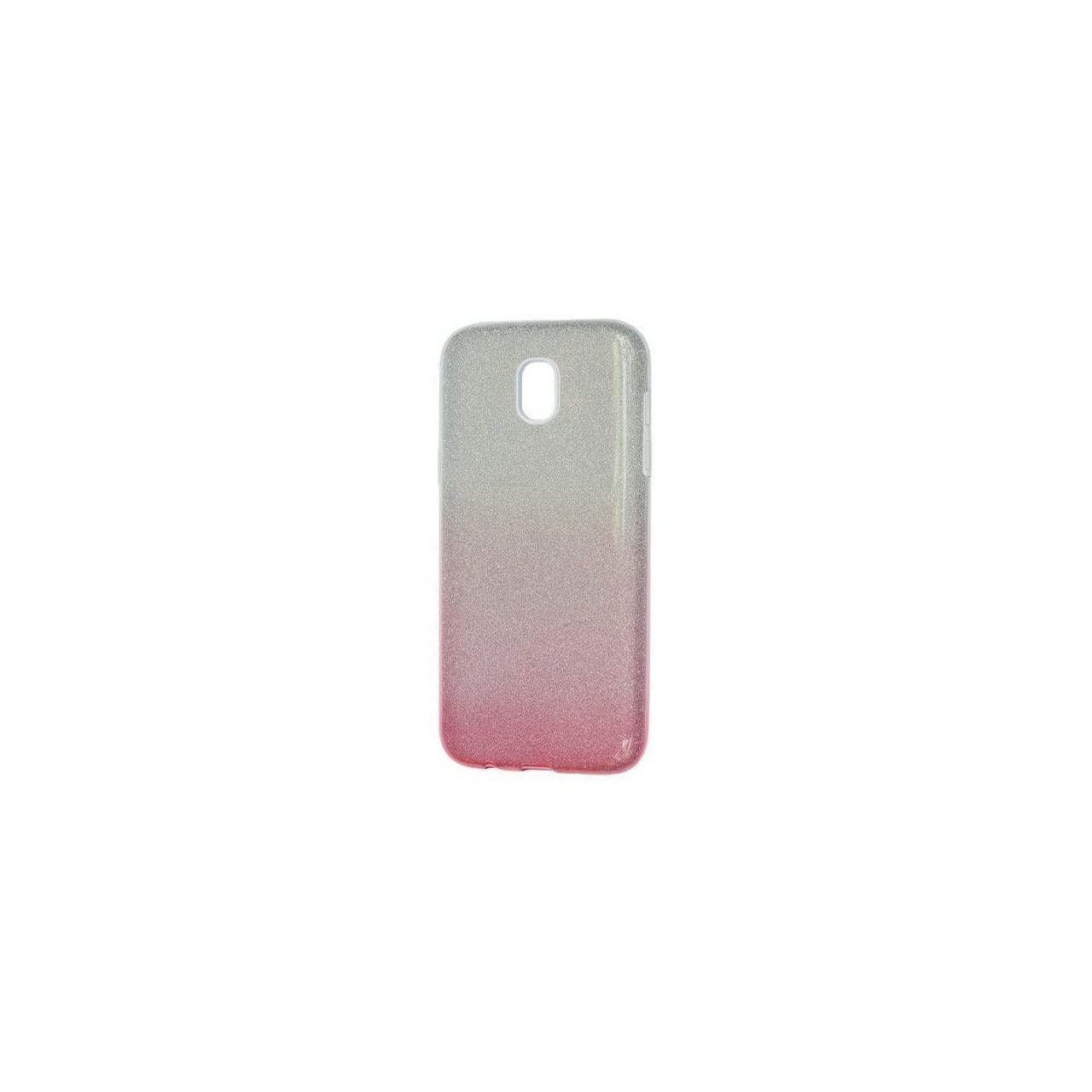 Husa Iberry Shining Argintie cu Roz Pentru Samsung Galaxy J5 J530 (2017)