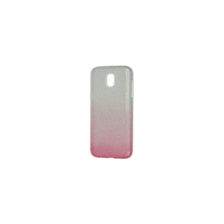 Iberry Shining Silver с розов калъф за Samsung Galaxy J5 J530 (2017)