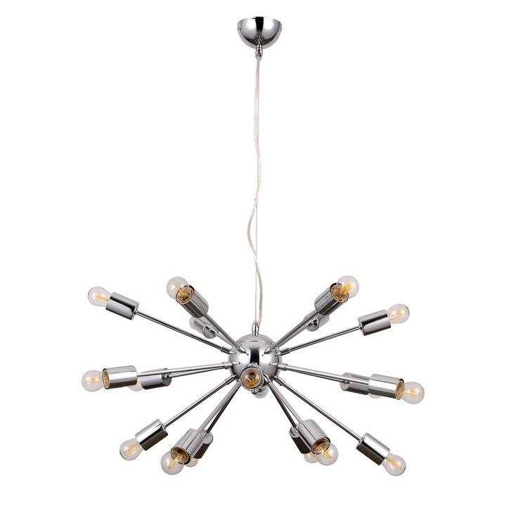 Полилей Italux, Theo, AD20000-18A, IP20, 18x40W, E27, Хром