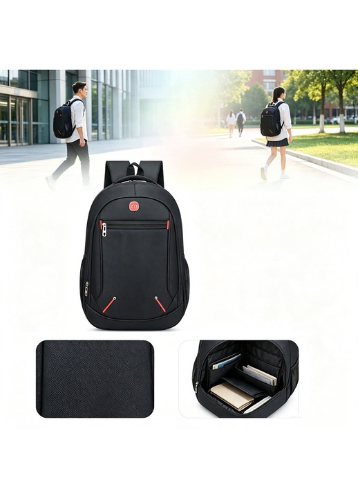 Rucsac Urban, 30L, Impermeabil, Negru