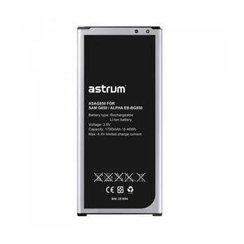 Acumulator Samsung (BG850) G850 Galaxy Alpha 1700mAh Astrum Acumulator Samsung (BG850) G850 Galaxy Alpha 1700mAh Astrum