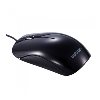 Mouse AERO COLOR USB Astrum MU200 Negru Mouse AERO COLOR USB Astrum MU200 Negru