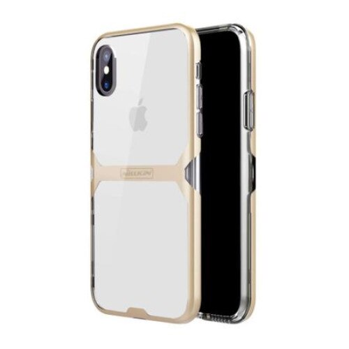 Husa iPhone X Crystal Nillkin Gold