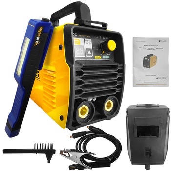 Pachet aparat sudura Profesional Proweld MMA 220 DLS 220A MMA si Lift TIG VRD invertor + Lanterna LED magnetica AgroPro Pachet aparat sudura Profesional Proweld MMA 220 DLS 220A MMA si Lift TIG VRD invertor + Lanterna LED magnetica AgroPro