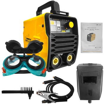Pachet aparat sudura Profesional Proweld MMA 220 DLS 220A MMA si Lift TIG VRD invertor + Cadou ochelari pentru protectie Pachet aparat sudura Profesional Proweld MMA 220 DLS 220A MMA si Lift TIG VRD invertor + Cadou ochelari pentru protectie