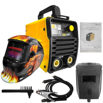 Pachet aparat sudura Profesional Proweld MMA 220 DLS 220A MMA si Lift TIG VRD invertor + Masca de sudura Flacari cu cristale lichide Pachet aparat sudura Profesional Proweld MMA 220 DLS 220A MMA si Lift TIG VRD invertor + Masca de sudura Flacari cu cristale lichide