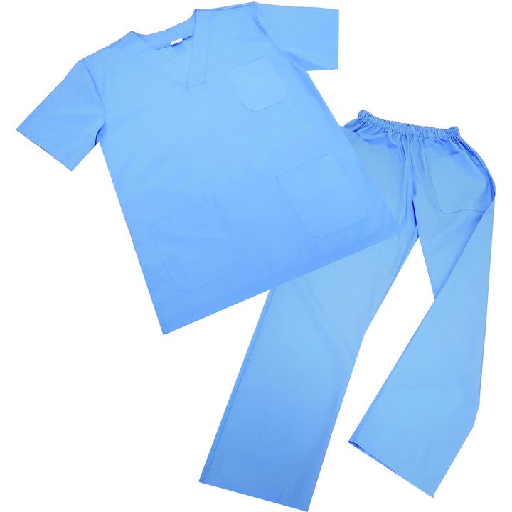 Costum medic, bleu, masura L