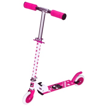 Trotineta pentru copii Soda Sport din aluminiu, pliabila, ghidon reglabil, roz + cadou popsocket S-Fresh Origini Trotineta pentru copii Soda Sport din aluminiu, pliabila, ghidon reglabil, roz + cadou popsocket S-Fresh Origini