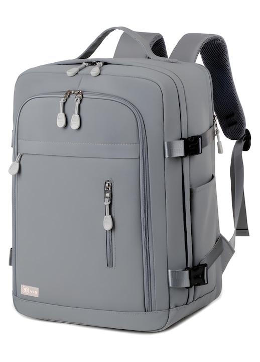 Rucsac de călătorie VIO V38725 24L gri, impermeabil, extensibil, 40x30x20cm
