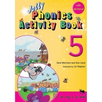 Jolly Phonics Activity Book 5 - Sara Wernham,Sue Lloyd Jolly Phonics Activity Book 5 - Sara Wernham,Sue Lloyd