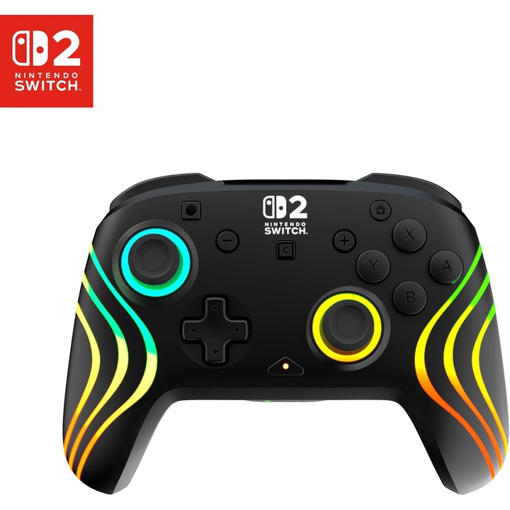 Контролер Turtle Beach Afterglow Wave Wireless за Nintendo Switch 2 Черен