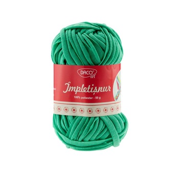 Snur DACO, Material Poliester, 50 g, Verde Snur DACO, Material Poliester, 50 g, Verde
