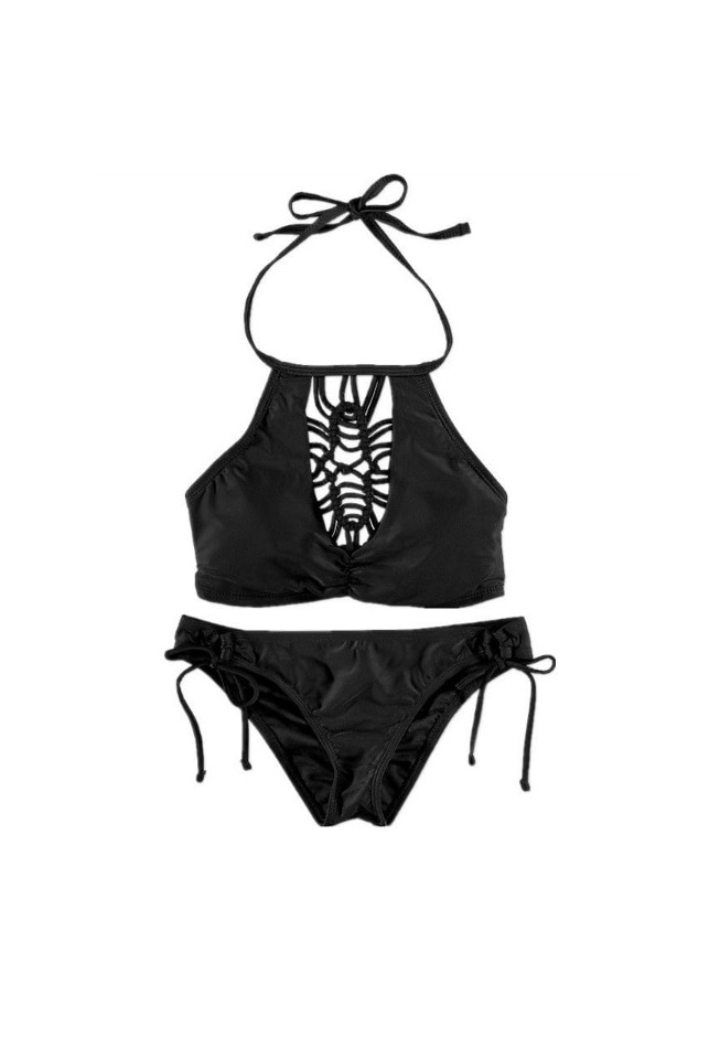 Costum de baie 2 piese Femme, Negru