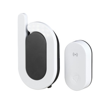 Sonerie wireless Zamel Bulik DRS-988H, raza de actiune 350 m, 85 dB, Alb Sonerie wireless Zamel Bulik DRS-988H, raza de actiune 350 m, 85 dB, Alb