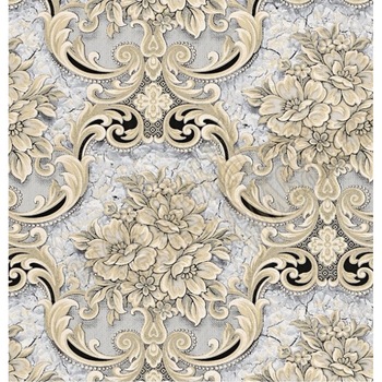 Tapet model clasic, elegant, flori, bej-gri, lavabil, vinil, pentru living sau dormitor, Imperial 5554-02 Tapet model clasic, elegant, flori, bej-gri, lavabil, vinil, pentru living sau dormitor, Imperial 5554-02