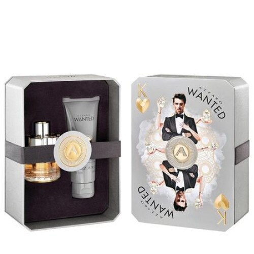 Set Azzaro Wanted, Apa de toaleta 50ml + Gel de dus 100ml, Barbati