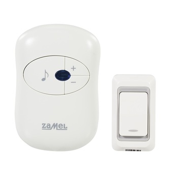Sonerie wireless ZAMEL, Disco ST-930, Alb Sonerie wireless ZAMEL, Disco ST-930, Alb