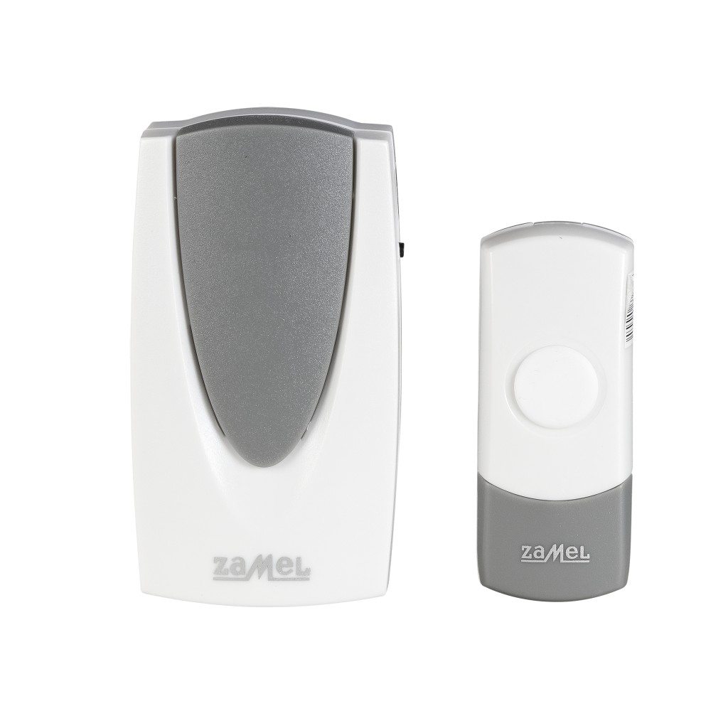 Sonerie wireless ZAMEL, Foxtrot ST-925, Alb/Gri