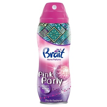 Odorizant Dry Mist - Pink Party, 300 mL, Brait Odorizant Dry Mist - Pink Party, 300 mL, Brait