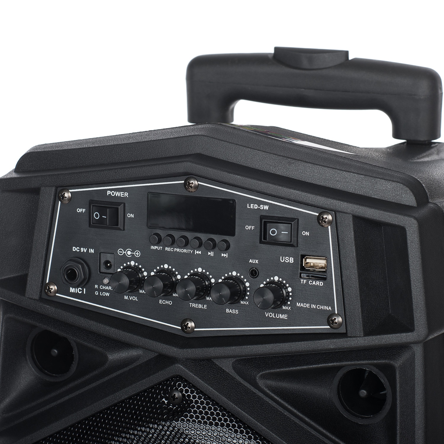 Преносима тонколона Soundvox Активна, С микрофон, Bluetooth, FM, USB ...