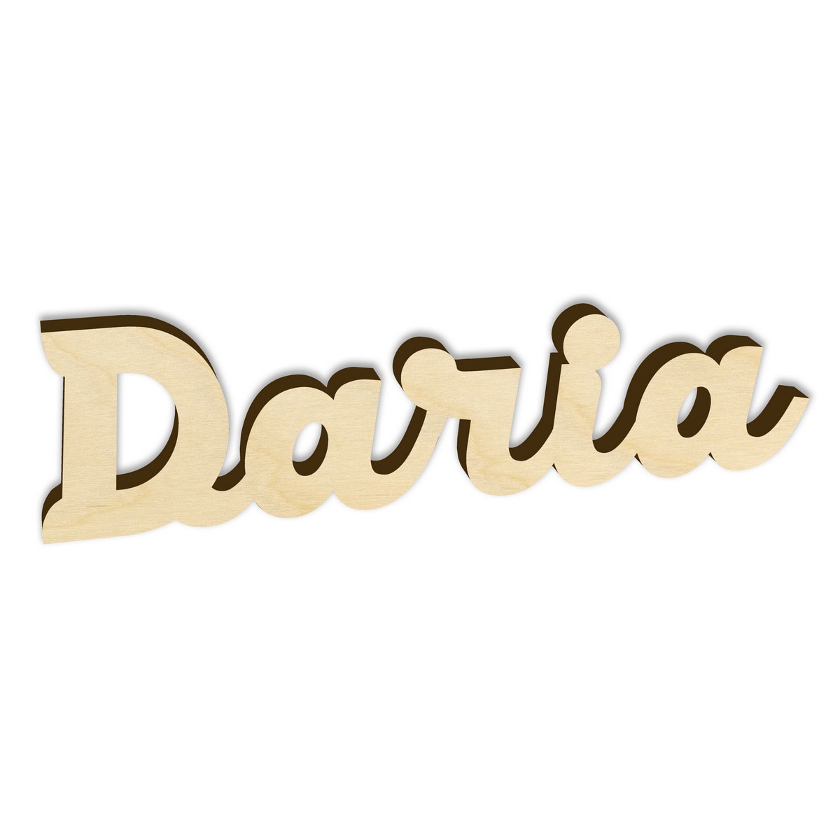 Decor nume Daria 20 cm inaltime